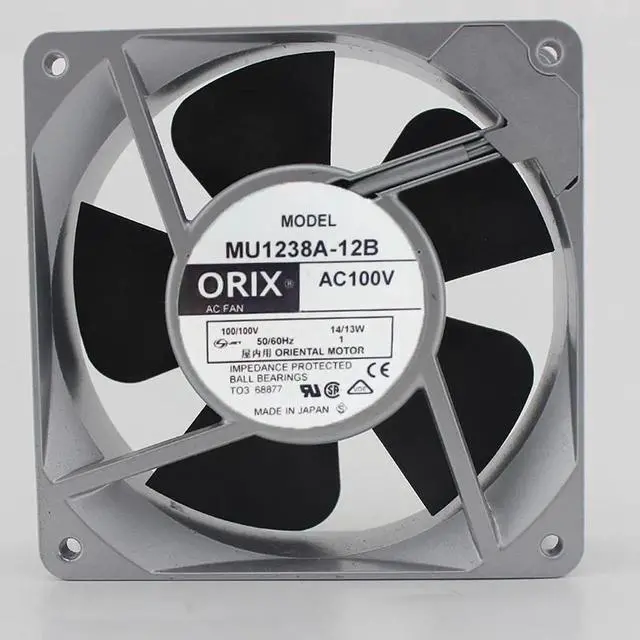 Main image of New Japan ORIX MU1238A-12B 100V 0.12A cooling fan