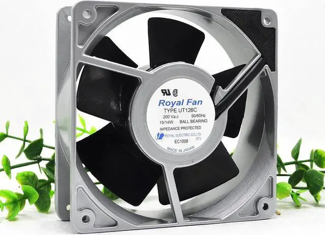 Main image of New Japan ROYAL UT127C/UT126C/UT125C 220V 15W cooling fan