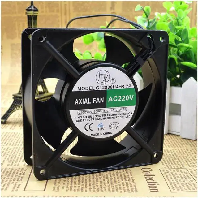 Main image of G12038HA2B-7P Cooling Fan 220V 0.14A 24W 220v Welding Machine Fan cooling fan
