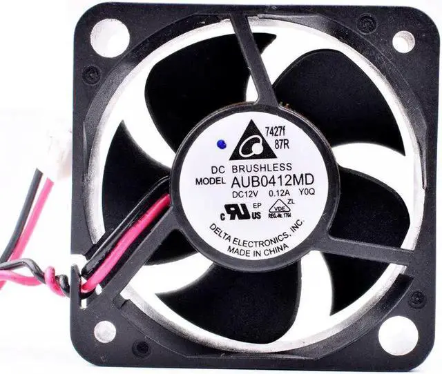 Alt view image 2 of 4 - 4cm 40mm fan 40x40x20mm AUB0412MD DC12V 0.12A Computer chassis CPU power cooling fan