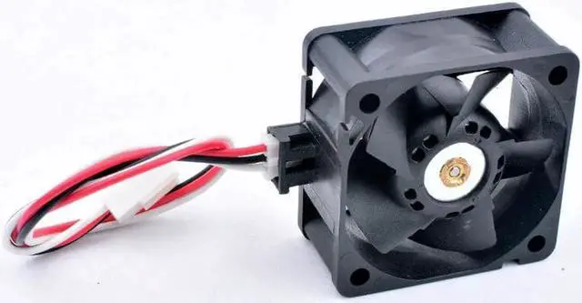 Alt view image 3 of 4 - 4cm 40mm fan 40x40x20mm DC12V 0.10A 3pin double ball bearing 8000rpm Large air volume cooling fan for micro chassis power supply