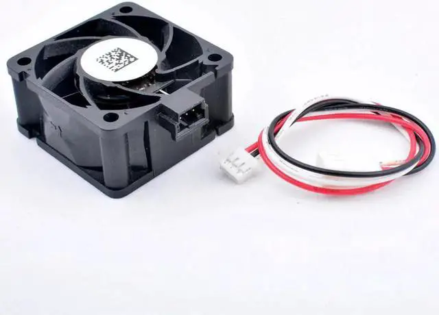 Alt view image 4 of 4 - 4cm 40mm fan 40x40x20mm DC12V 0.10A 3pin double ball bearing 8000rpm Large air volume cooling fan for micro chassis power supply