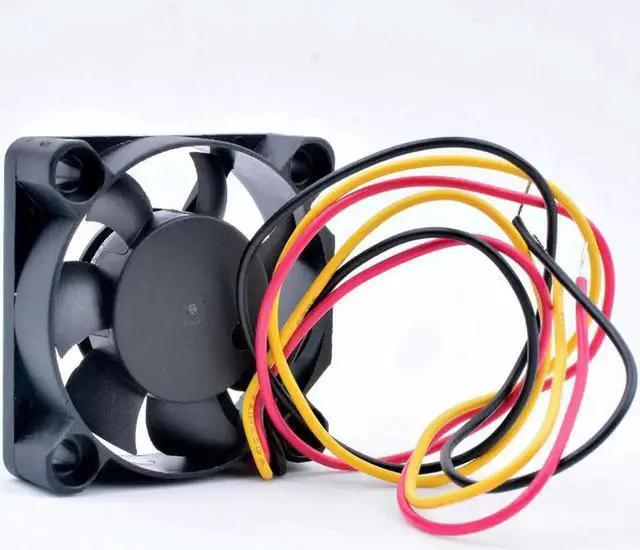 Alt view image 2 of 4 - DFB401005H 4cm 40mm fan 40x40x10mm DC5V 0.16A 3 wires 2 ball bearings Cooling fan suitable for router heat sink aluminum fins