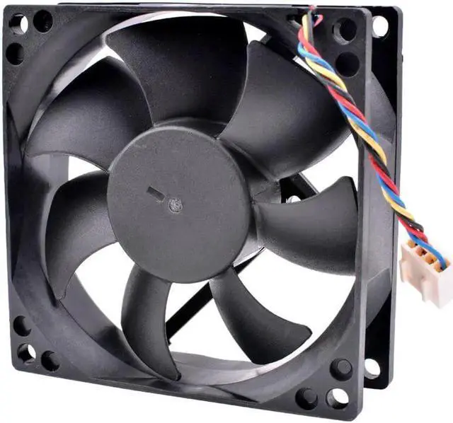 Alt view image 3 of 4 - DS08025R12U 8cm 8025 80x80x25mm DC12V 0.70A Computer CPU large air volume cooling fan