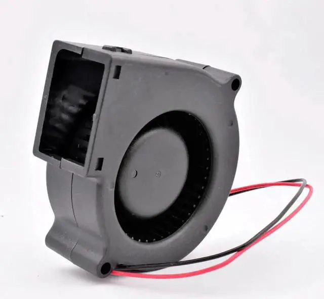 Alt view image 3 of 4 - RBH7530S 75mm 75x75x30mm DC12V 0.70A 2 lines turbo blower blower cooling fan with high air volume