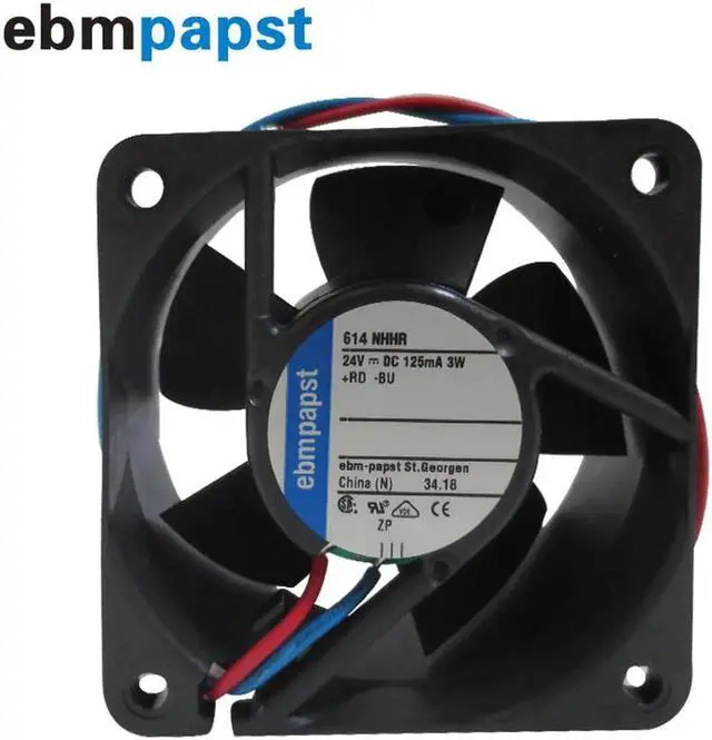 Main image of Germany brand new original authentic ebmpapst fan 614NHHR 24V 6025 6cm Axial fan cooling fan