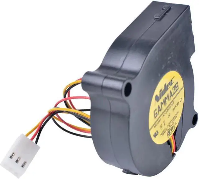 Alt view image 4 of 4 - A33999-68 5015 5cm 50mm fan 12V 0.17A 3-wire centrifugal turbine blower fan