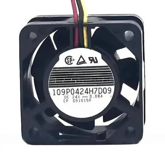 Main image of for 4015 109P0424H7D09 24V 0.08A 3-Wire Inverter Cooling Fan