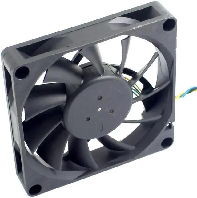 Alt view image 2 of 6 - 5pcs ! 8CM 80MM 8015 8*8*1.5CM 80*80*15MM 12V 0.5A 4-wire PWM Fan EFC0812DB Cooling fan