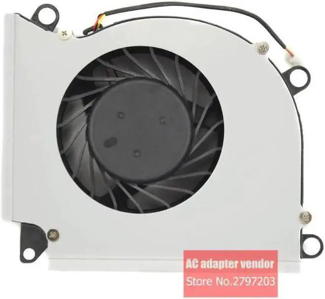 Alt view image 2 of 5 - FOR MSI Cooling Fan of 16F2 16F3 1761 PABD19735BM laptop fan B9733L12B-028