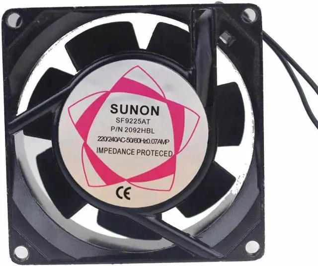 Main image of Hot sale SUNON 9225 ball 9cm fan SF9225AT.2092HSL cooling fan 220v axial fan