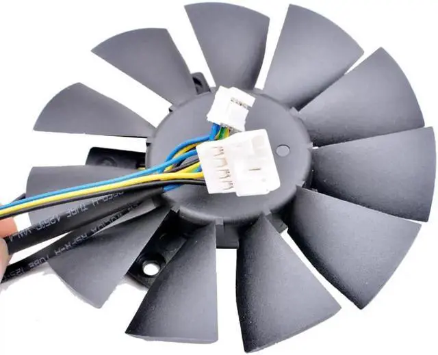 Alt view image 3 of 3 - FD7010H12S new 12V 0.35A GTX950 GTX960 750TI graphics card cooling fan