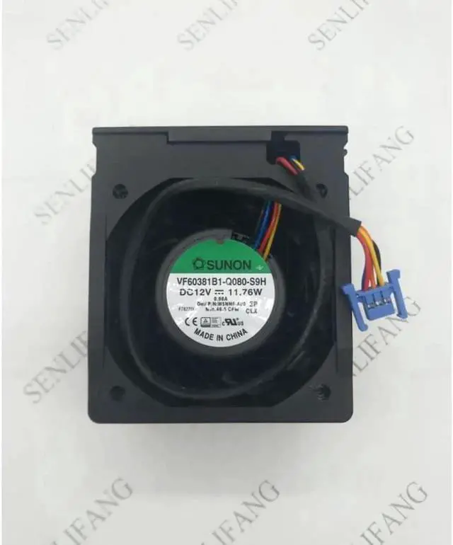 Alt view image 2 of 3 - for Original PowerEdge R540 System Upgrade Fan 2nd CPU Cooling Fan H3H8Y 0H3H8Y