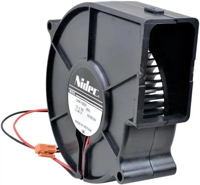 Alt view image 4 of 6 - D09F-12SS1 93x93x30mm blower DC12V 0.45A 2 lines centrifugal turbo blower cooling fan for copier projector