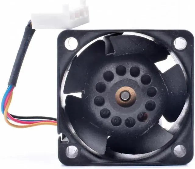 Alt view image 2 of 4 - FFB03812VHN-A 3.8cm 3828 38mm 38x38x28mm 12V 0.70A server power cooling fan