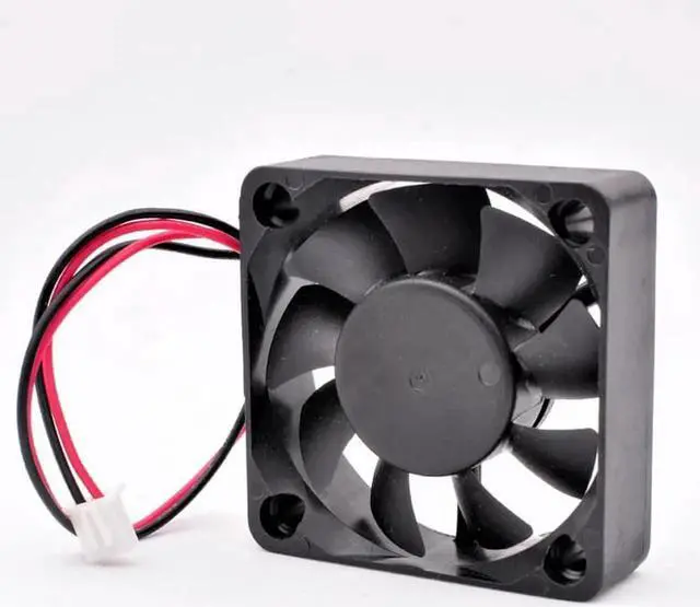 Alt view image 3 of 4 - DFB501512M YLTC 5cm 50mm 50x50x15mm DC12V 0.14A 2 wires 2pin dual ball bearing cooling fan