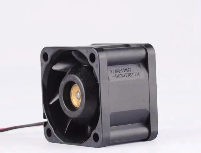 Alt view image 4 of 5 - 9GV0312E302 40mm fan 40x40x28mm 4028 DC12V 0.21A 2-line server power cooling fan