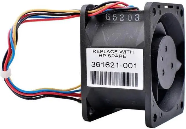 Alt view image 3 of 3 - GFB0412VHF 40x50x32mm 12V 0.54A Double fan high volume booster fan