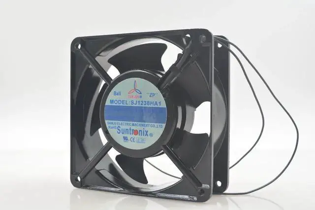 Alt view image 2 of 3 - Brand new original Sanju SJ1238HA1 AC110V12038 double ball axial flow cooling fan fan 4 inch