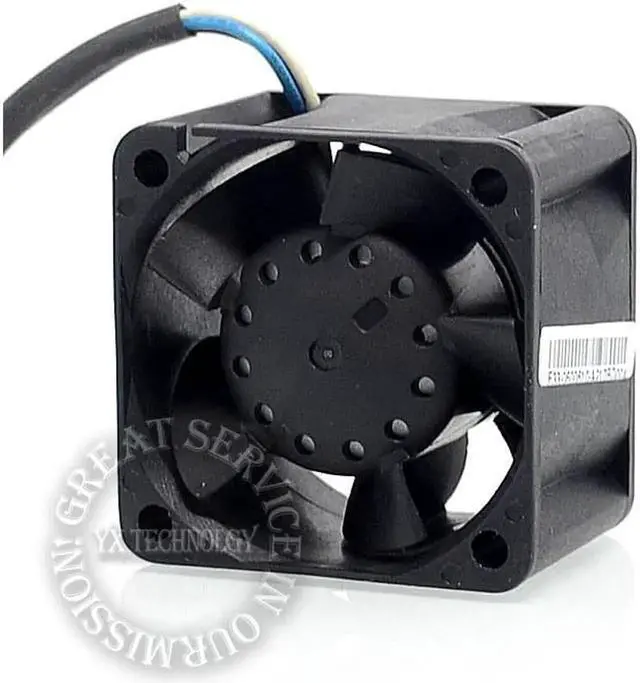 Alt view image 4 of 6 - 10pcs 4028 double ball bearing fan DB04028B12U 1U server chassis fan 12V 0.66A 40*40*28mm