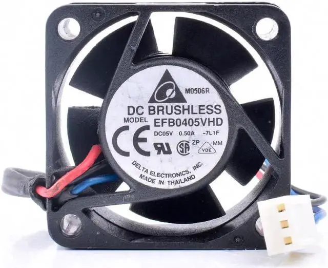 Main image of EFB0405VHD 4020 4cm 40x40x20mm 5V 0.50A double ball high air volume switch cooling fan