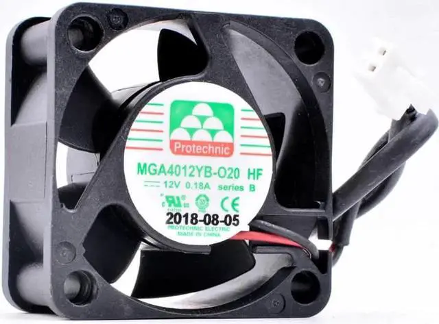 Main image of MGA4012YB-O20 4cm 4020 40x40x20mm DC12V 0.18A North and South Bridge Inverter Cooling Fan