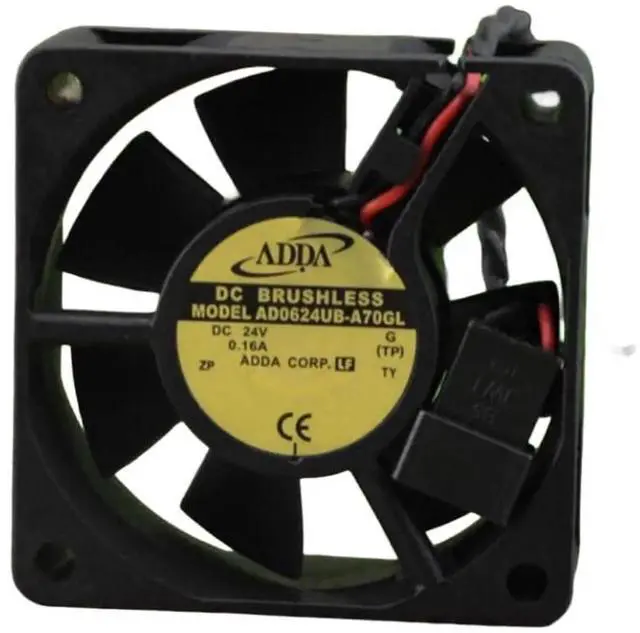 Main image of AD0624UB-A70GL 24V 0.16A 6025 Cooling Fan, 60X60X25MM 2-Wire