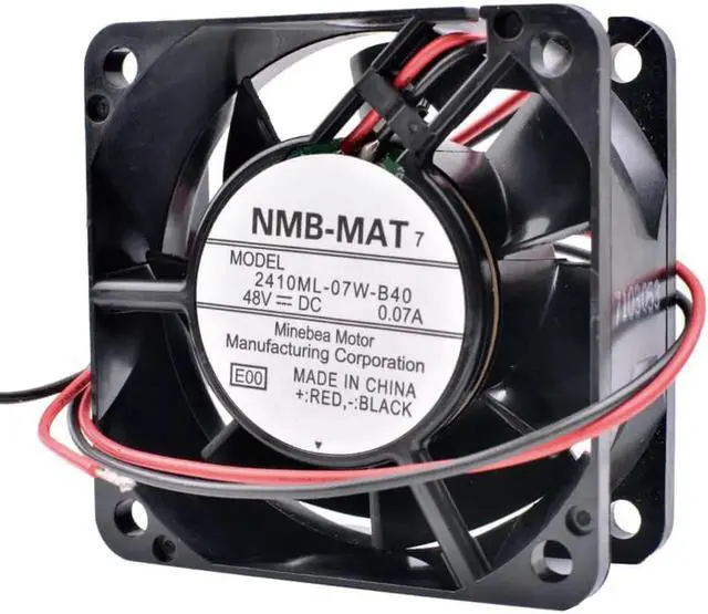 Alt view image 2 of 4 - 2410ML-07W-B40 6cm 6025 48V 0.07A Inverter server cooling fan