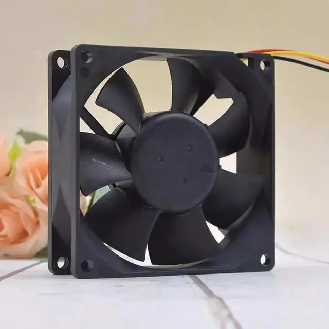 Alt view image 2 of 2 - for 8cm 12V0.23A 8025 KM128025HB Chassis Power Supply Motherboard Silent Fan