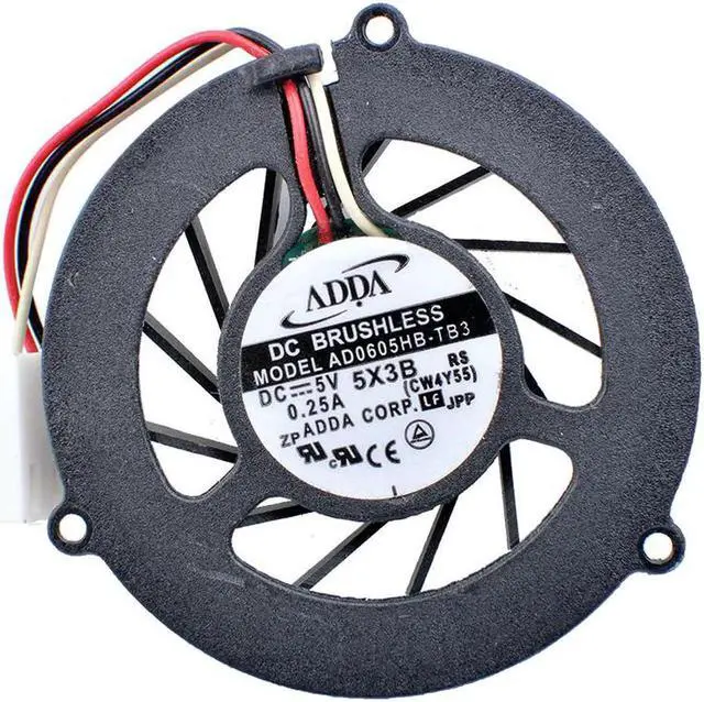 Main image of AD0605HB-TB3 Notebook Fan E255 Fan DC 5V 0.25A Double ball bearing