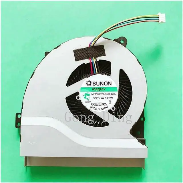 Alt view image 3 of 5 - New laptop CPU cooling fan Cooler radiator Notebook for ASUS 4200 4710 Series SUNON MF75090V1-C570-S9A DC5V 2.25W EP YS K8C09W