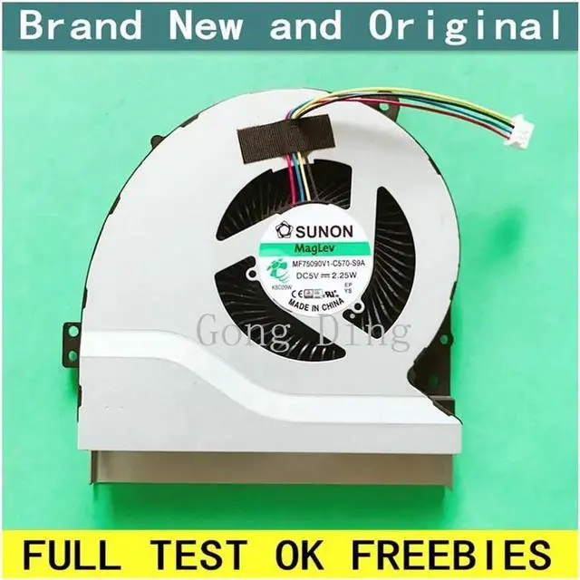 Main image of New laptop CPU cooling fan Cooler radiator Notebook for ASUS 4200 4710 Series SUNON MF75090V1-C570-S9A DC5V 2.25W EP YS K8C09W