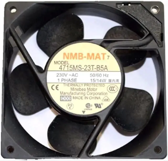 Main image of Genuine new NMB1238 230V 12CM axial fan 4715MS-23T-B5A overheat protection fan