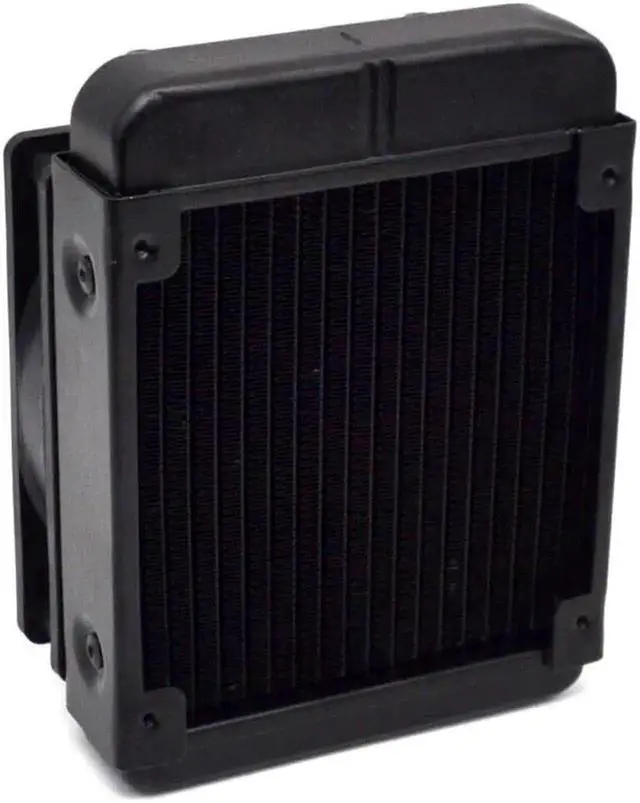 Alt view image 3 of 3 - 1pcs Low Noise 120 x 120mm Water Cooling CPU Cooler Row Heat Exchanger Radiator with Fan