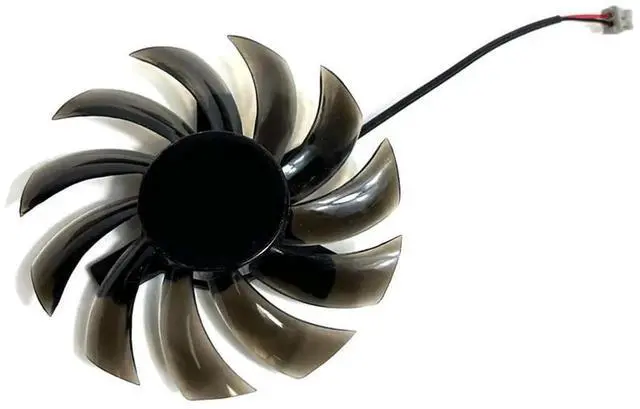 Alt view image 2 of 6 - Graphics Card Cooling Fans Suitable forEVGA GT 620 630 440 Series Desktop PLD08010S12H 75mm 12V 0.25A 2Pin Video Card Cooler Fans GPU Fan