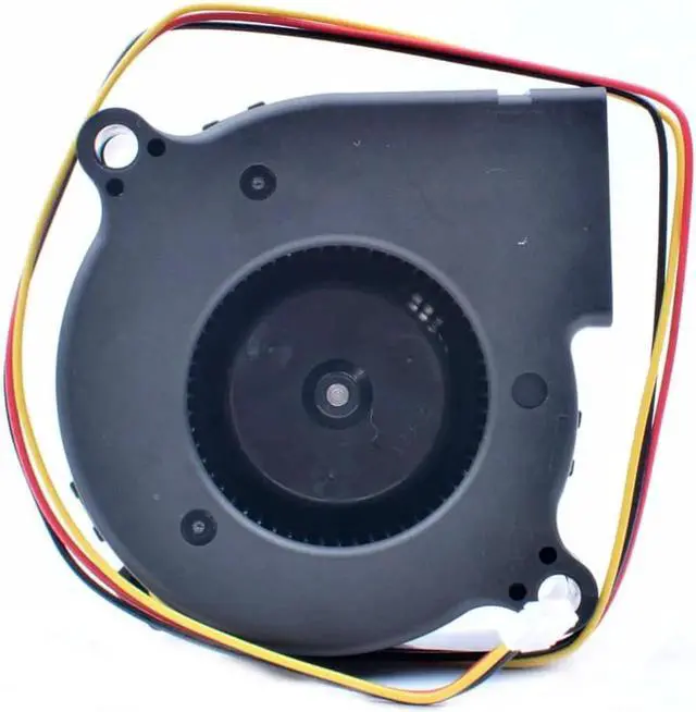 Alt view image 4 of 4 - D06F-12B3S1 6cm 6025 60mm 12V 0.33A 3-line turbo blower cooling fan