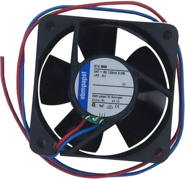 Main image of 614NHH brand new original German fan ebm-papst 6025 DC24V 3.0W inverter fan