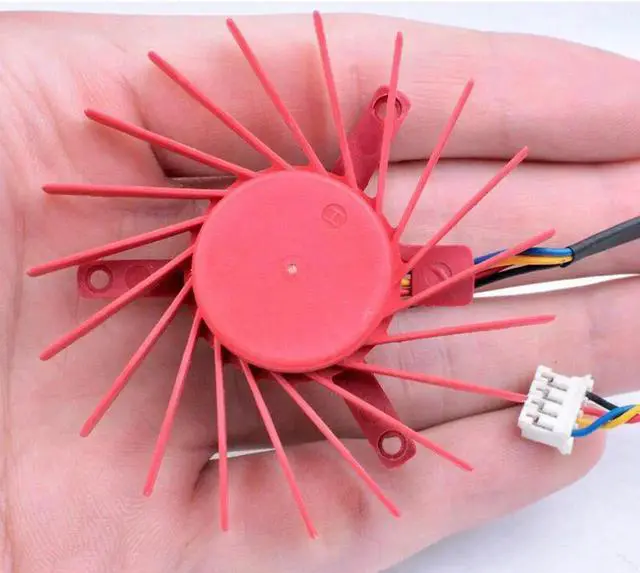 Alt view image 3 of 4 - NTK PLD06010B12HH For FirePro V7900 SDI ATI HD4850 A Radeon HD3850 HD4830 graphics card cooling fan