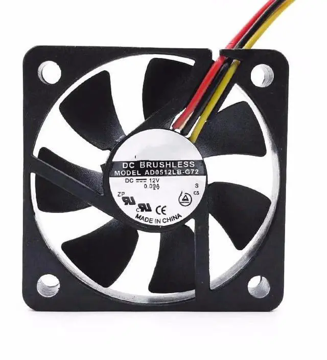 Main image of for AD0512LB-G72 5010 5CM 12V 0.09A 3-Wire Silent Ultra-Thin Cooling Fan