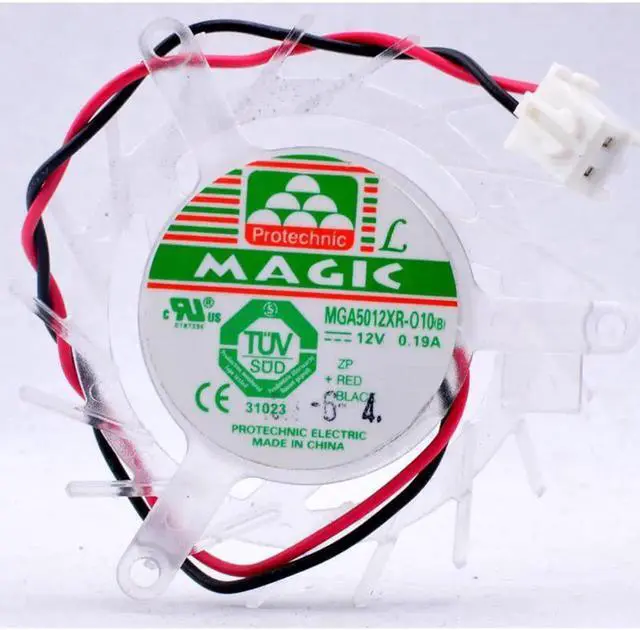 Alt view image 4 of 4 - New MAGIC MGA5012XR-O10 12V 0.19A 45mm hole pitch 39mm graphics card fan