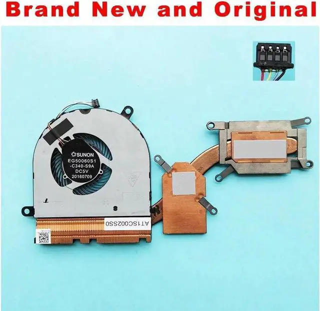 Main image of New Original laptop heatsink cooling fan for Dell latitude E5480 AT1SC002SS0 EG50060S1-C340-S9A cooler radiator 0KKT6M KKT6M