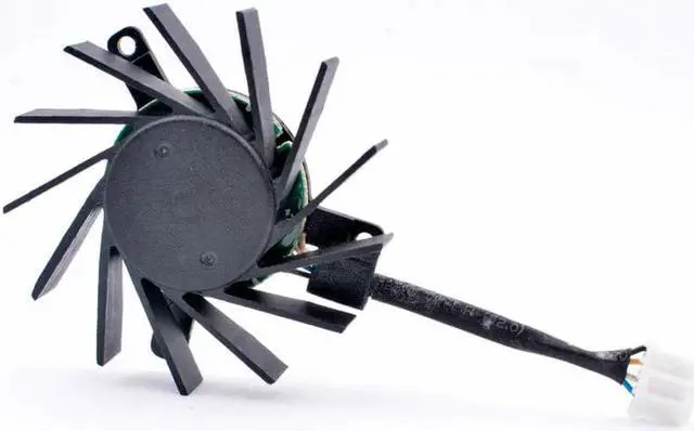 Alt view image 3 of 3 - AY04512UB10BB00 12V 0.22A 45mm 35x35x27mm 4 lines cooling fan for soft router cooling aluminum graphics card