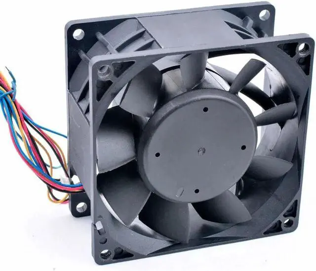 Alt view image 3 of 4 - PFB0848UHE 8cm 80mm fan 80x80x38mm DC48V 0.65A 4 lines high-volume cooling fan for server chassis
