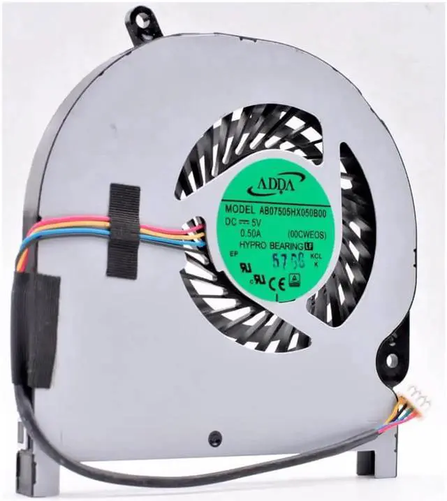Alt view image 4 of 4 - AB07505HX050B00 DC5V 0.50A notebook built-in CPU cooling fan