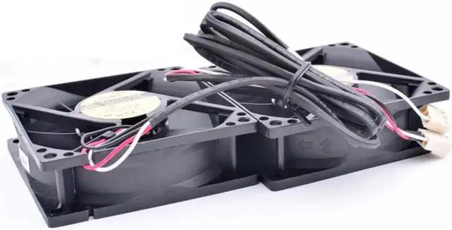 Alt view image 4 of 4 - AD0812HB-A73GL 8cm 8025 80mm fan 80x80x25mm DC12V 0.25A chassis system equipment cooling fan