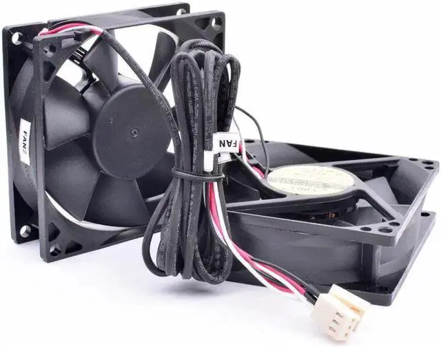 Alt view image 3 of 4 - AD0812HB-A73GL 8cm 8025 80mm fan 80x80x25mm DC12V 0.25A chassis system equipment cooling fan