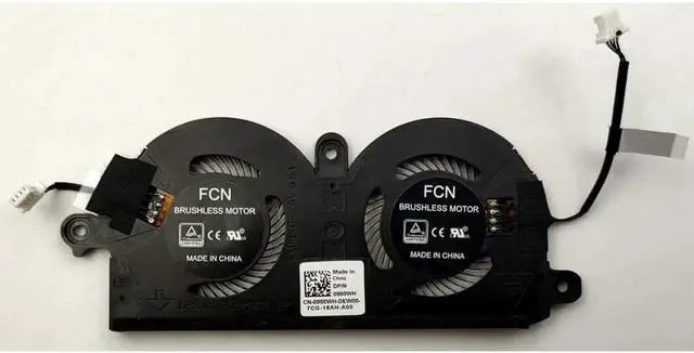 Alt view image 2 of 3 - New For Dell XPS 13 9370 Series Laptop CPU Cooling Fan 0980WH ND55C19-16M01