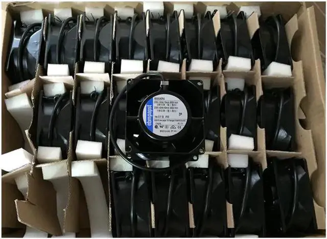 Alt view image 3 of 6 - 8556N 230V 8cm ebmpapst 8038 12W AC Compact fan high temperature resistant Axial fan