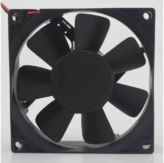 Alt view image 2 of 2 - New original ADDA fan AD0824UB-A73GL 8025 24V 0.26A chassis fan