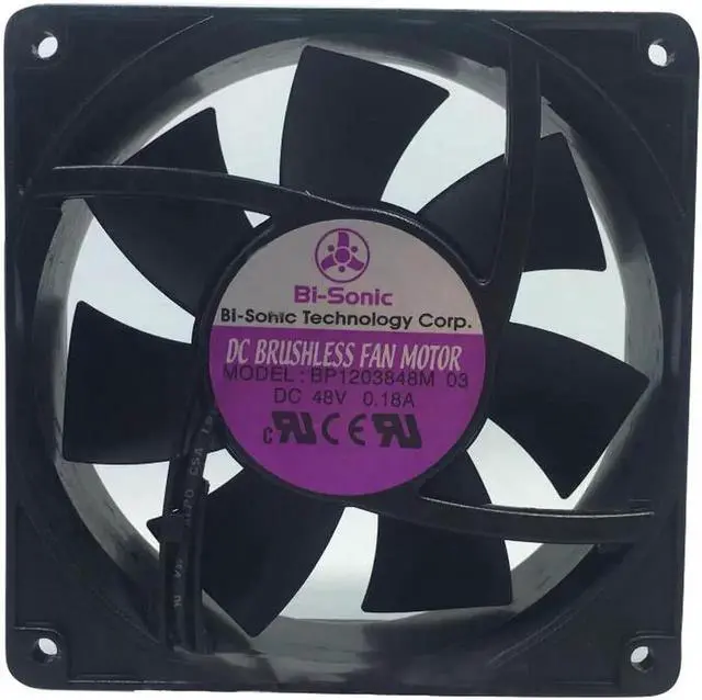 Main image of New Taiwan Bi-sonic BP1203848M-03 DC48V axial flow cooling fan